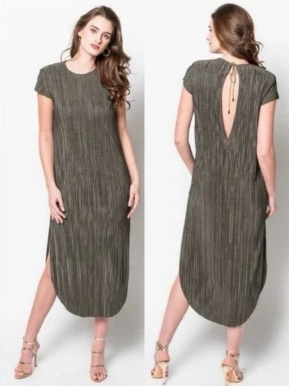 Anthropologie Sabina Musayev Textured Renaissance Midi Dress